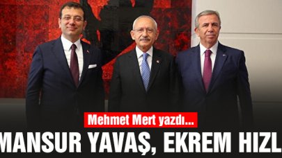 Mansur Yavaş Ekrem hızlı