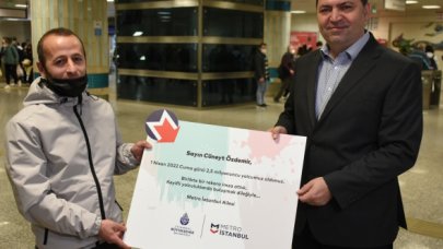 Metro İstanbul'un en özel yolcusu