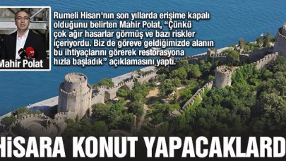 Hisara konut yapacaklardı