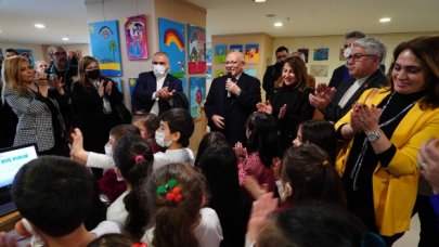 23 Nisan Uluslararası Resim Sergisi Kartal Belediyesi’nde açıldı