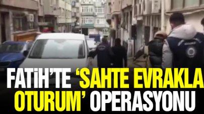 Fatih'te sahte evrakla oturum düzenleyenlere operasyon: 5 gözaltı