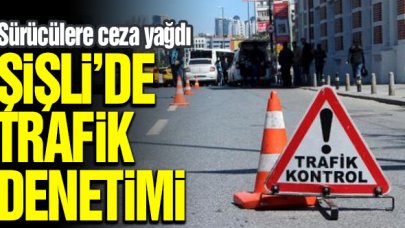 Şişli'de taksi denetimi