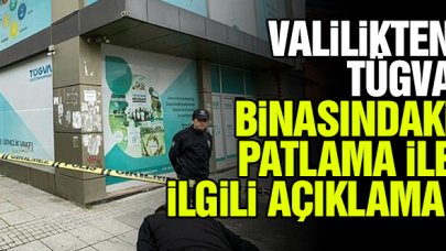 İstanbul Valiliği'nden Gaziosmanpaşa'daki TÜGVA binasında gerçekleşen patlama hakkında açıklama
