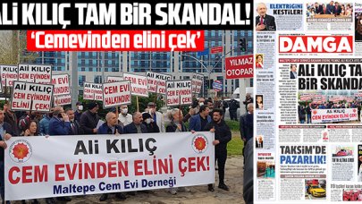 Ali Kılıç tam bir skandal! 'Cemevinden elini çek'