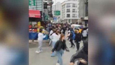 Sultanbeyli'de kalabalık grup arasında kavgada ortalık savaş alanına döndü