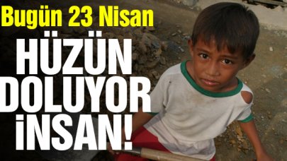 23 Nisan hüzün doluyor insan...