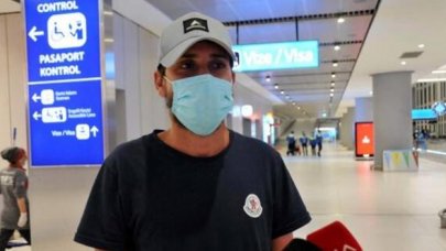 Balıkçılar tarafından 66 saat sonra kurtarılan Türk Kaptan yurda döndü