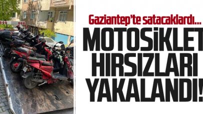 Esenler'de motosiklet hırsızları yakalandı!