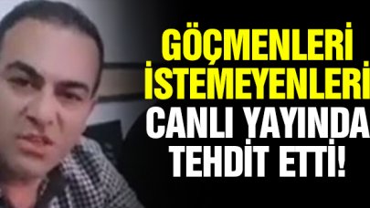 Fazlı Bal göçmenlerin evine gitmesini isteyenleri tehdit etti