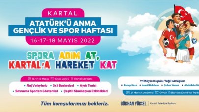 Kartal Belediyesi’nden 19 Mayıs ruhuna özgü kutlama