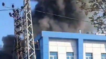 Arnavutköy'deki fabrikada yangın