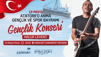 Esenyurt'un 19 Mayıs konukları Haluk Levent ve Zülfü Livaneli