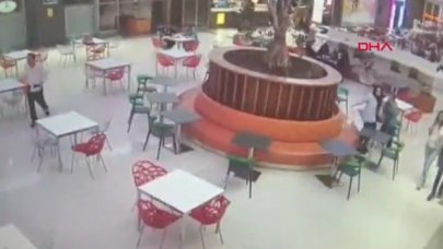 Şişli’de AVM'deki cep telefonu hırsızı kamerada