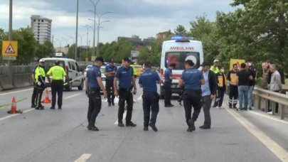 Alt geçidi kullanmayınca otomobili çarptı