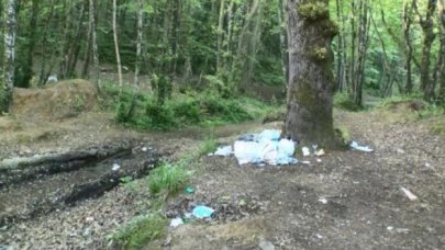 Belgrad Ormanı çöplüğe döndü