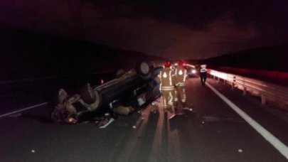 Kuzey Marmara Otoyolu'nda kaza: 2 yaralı