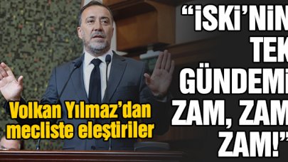 İSKİ'nin tek gündemi zam!