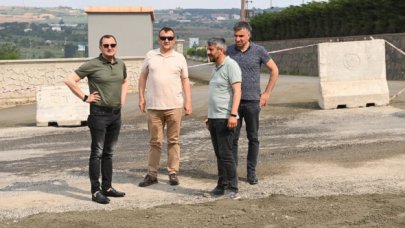 Belediye başkanı sahaya indi