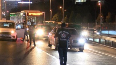 İstanbul'da abart egzoz denetimi