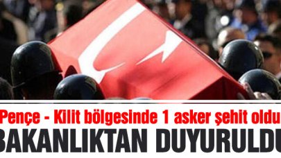 Pençe - Kilit bölgesinde P. Söz. Er Mehmet Meral şehit oldu
