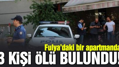 Fulya'da 1'i kadın 3 kişi ölü bulundu