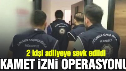 İstanbul'da sahte 'ikamet izni' operasyonu: 2 kişi adliyeye sevk edildi