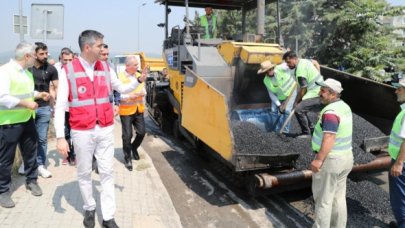 Kartal’da sezonun ilk asfaltı döküldü