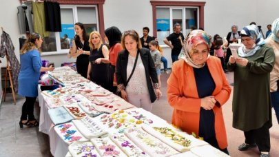 El emeği ürünler  görücüye çıktı