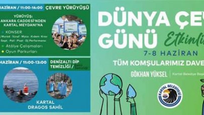 Kartal Belediyesi’nden Dünya Çevre Günü’ne özel farkındalık yaratan etkinlikler