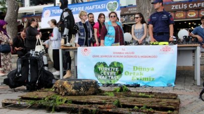 Boğaz'dan lastik bile çıktı