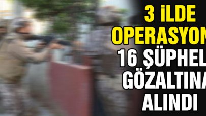İstanbul merkezli 3 ilde uyuşturucu operasyonu