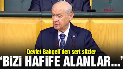Bahçeli: Bizi hafife alanlar günü geldiğinde ağırlığımız altında ezilecekler