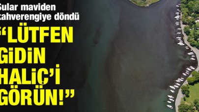 Lütfen gidin Haliç’i görün!