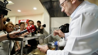 Ekrem İmamoğlu'ndan yemek servisi
