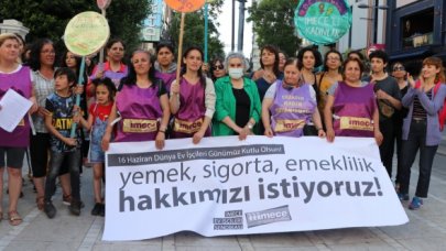 Ev işine gidenler haklarını aradı!