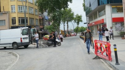 Hürriyet Caddesi yenilenen görünümüyle trafiğe açıldı