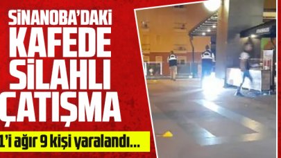Büyükçekmece Sinanoba'daki kafede silahlı çatışma: 1'i ağır 9 yaralı