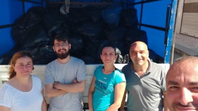 1 ton evsel atık ilaç imha edildi