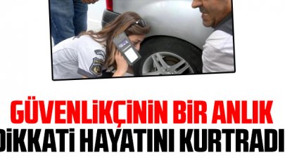 Avcılar'da güvenlikçinin dikkati yavru kediyi kurtardı