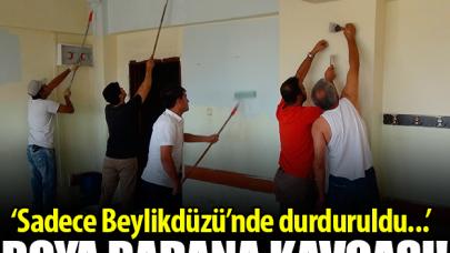 Boya badana kavgası!