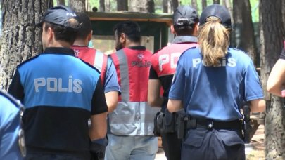 Polis uyarıcı broşür dağıttı