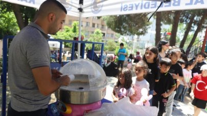 Kartallı çocuklar bu şenliği çok sevdi