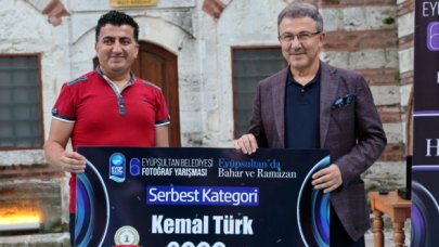 Eyüpsultan ödül dağıttı