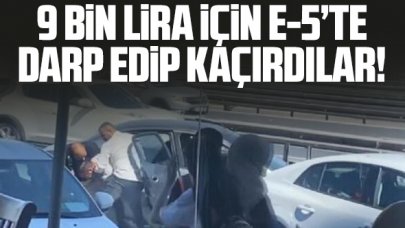 9 bin lira borç için D-100'de darp edip kaçırdılar