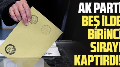 AK Parti 5 ilde birinciliği kaptırdı! İşte son anket