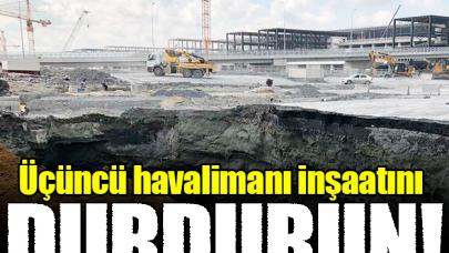 Üçüncü havalimanı inşaatını durdurun!