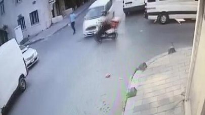 Trafik kazası sonrasında tekme tokat kavga!