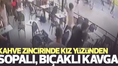 Beylikdüzü'nde kafede bıçaklı, sopalı kavga