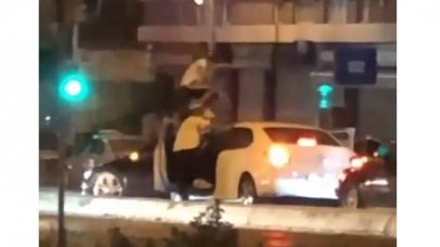 Yine trafik yine kavga!