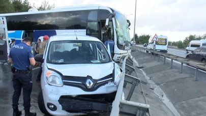 Eyüpsultan'da zincirleme kaza